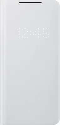 Obrázok produktu pre SAMSUNG EF-NG998PJEGEW SAMSUNG LED View Cover Handy-Hülle hellgrau