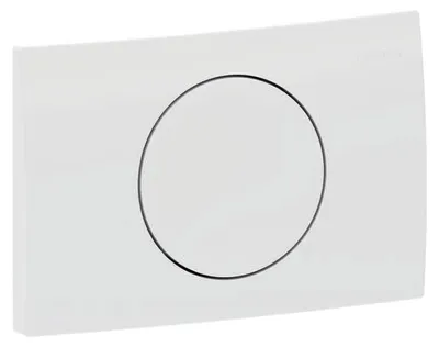 Immagine prodotto di Geberit Delta15 Plaque de déclenchement pour rinçage/arrêt du rinçage, 115.120.11.5, 115.120.11.5
