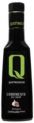 Obrázok produktu pre olivový olej extra panenský s cesnakom - 0,25 litra - Quattrociocchi