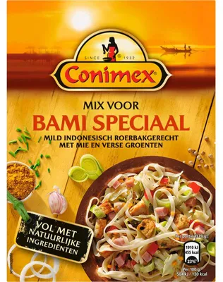 Produktbild von Conimex Mix Bami Speciaal 37g – Würzmischung für authentische Bami-Gerichte