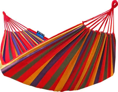 Produktbild von Potenza Outdoor Hängematte 220 x 160 cm, Belastbarkeit bis 200 kg Doppelhängematte XXL
