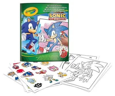 Produktbild von Crayola 071662408985, 32 Seiten, Junge/Mädchen, Aufkleber enthalten, Malbuch/Album