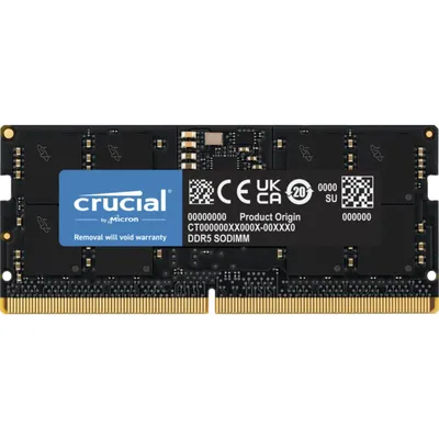Produktbild von Crucial 16GB DDR5-4800 SODIMM CL40 (16Gbit)