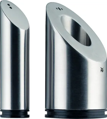 Zdjęcie produktu dla WMF 0661056030, Zestaw shakerów do soli i pieprzu, Stal nierdzewna, Chiny, 4,5 cm, 90 mm, 150 g
