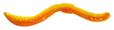 Produktbild von Spro Trout Master Dendrobaena 90 Orange/Yellow Gummi Wurm