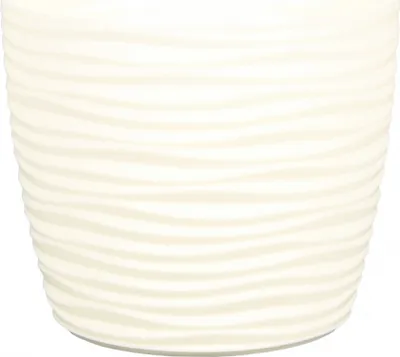 Zdjęcie produktu dla Osłona na doniczkę SAHARA PETIT plastikowa matowa d11x9cm