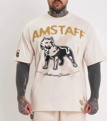 Obrázok produktu pre Amstaff Kaldar Tričko Creamwood - 3XL