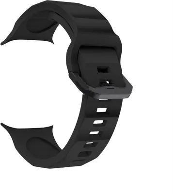 Obrázek produktu pro INF Silikonový řemínek pro Apple iWatch 9 Černá S