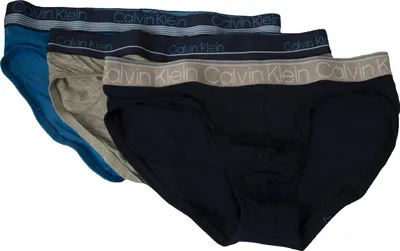 Zdjęcie produktu dla Męskie slipy CK CALVIN KLEIN, 3-pak z gumką, model: majtki z elastycznej bawełny, nr katalogowy NB2415O HIP BRIEF 3PK, rozmiar S / obwód bioder 28–30 cm / obwód w pasie 71–76 cm, 95% bawełna, 5% Elasthan