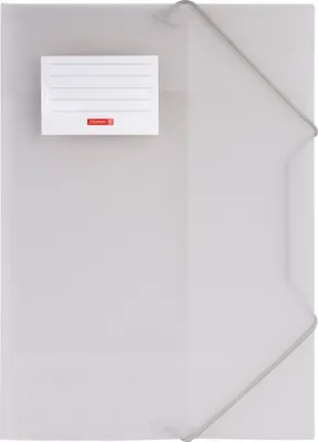 Zdjęcie produktu dla BRUNNEN 104160492 BRUNNEN Sammelmappe FACT!pp DIN A4 silber transparent