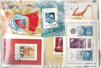 Produktbild von Briefmarken Sowjetunion 150 verschiedene Blöcke und Kleinbögen