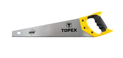 Produktbild von TOPEX Handsäge Holzsäge Zähne Säge Profi 500 mm für alle Holzarten 7 TPI