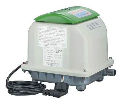 Produktbild von ATB Water Belüfterpumpe Metallgehäuse ölfrei 211x214x185 mm (HxBxT) 230V 95 W 120 l/min 200 mbar <45 dBA Ø19 mm 6,5 kg
