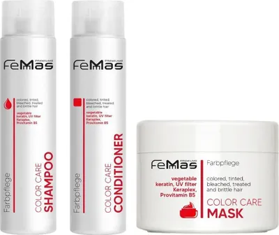 Produktbild von Femmas Color Care Haarpflege Set
