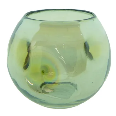 Produktbild von Clayre & Eef Teelichthalter Ø 12x12 cm Grün Glas