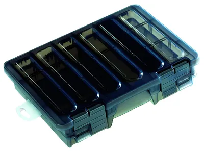 Immagine prodotto di Contenitore in plastica Jenzi, colore fumo, 27,4 x 18 x 6,3 cm