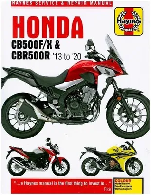 Productafbeelding van Honda CB500F/X & CBR500R update (13 -20)