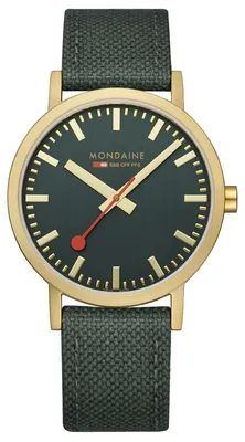 Produktbild von Mondaine Herren Uhr Classic Armbanduhr 40 mm A660.30360.60SBS Textil
