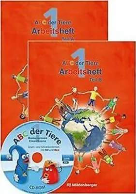 Obrázek produktu pro ABC der Tiere 1 - Arbeitsheft Grundschrift, Teil A und B