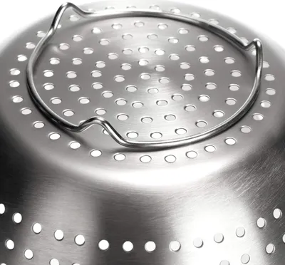 Produktbild von Küchensieb, feines Netzsieb, Nudelsieb mit Griff, mikroperforiertes Küchensieb, Metallsieb - 2 Stück