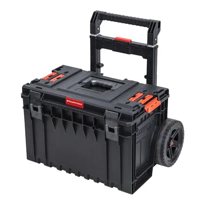 Immagine prodotto di Toolbrothers RHINO XXL Cart Plus ECO - Valigia portautensili mobile 52 l IP66 con doppio manico telescopico