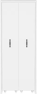 Produktbild von Merax mobiles Bücherregal Vitrine mit Rollen, 4 Ebenen, Badezimmerschrank, erweiterbares Standregal für Bad, Küche und Wohnzimmer, Weiß