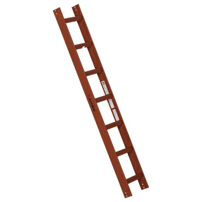Produktbild von Euroline Premium Kaminkehrerleiter 7 Sprossen RAL8004 Rot