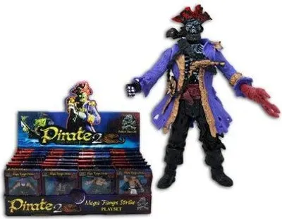 Produktbild von 1 x Piratenfigur, 1 aus 8 Varianten, Kunststoff, ca. 10cm, Monster-, Geisterpiraten