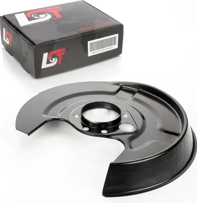 Produktbild von Ankerblech Schutzblech Bremsscheibe Deckblech hinten links für AUDI 80 B4 A4 B5