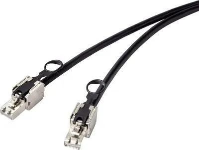 Image de Renkforce RF-4538220 Câble réseau Noir 20 m Cat6a S/FTP (S-STP) (RF-4538220)