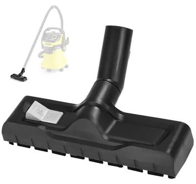 Bodendüse für Kärcher WD3/WD4/WD5/WD6, 35/32 mm, schwarz, Kunststoff