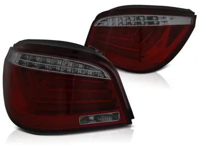 Produktbild von LED Lightbar Rückleuchten passend für BMW E60 LCI Limo Bj. 07-10 Rot/Smoke