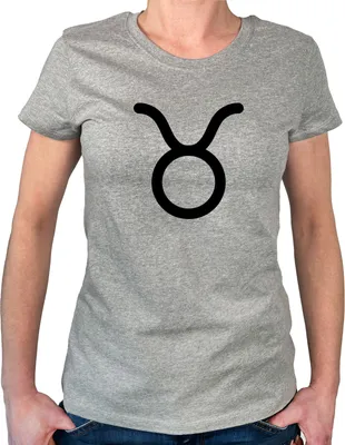 Produktbild von Huuraa Damen T-Shirt Stier Sternzeichen Zeichen L Sport Grey Bio Baumwolle Fairtrade Damenshirt Geschenkidee