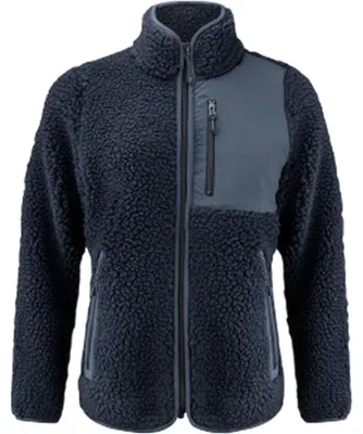 Imagen del producto de James Harvest - Chaqueta de forro polar "Kingsley" para mujer, modelo ET745 (talla S), color azul marino