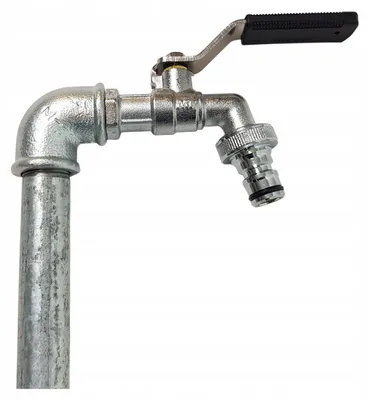 Produktbild von AQUABIN Technischer Gartenstandrohr mit frostbeständigem Hahn 1/2 Zoll