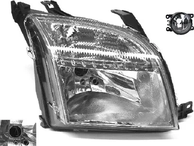 Produktbild von Scheinwerfer passend für Ford Fusion 08/2002-09/05 H4 Re. + Nebel. 1251802 1360528 1380209 1526782 1207399 1224749 2N1H13W029CB 2 Johns