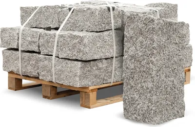 Produktbild von Galamio Granit Mauersteine 40*20*20 » gebrochen « 1000kg