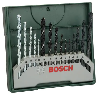 Obrázek produktu pro Bosch 2 607 019 675, Vrtačka, 8 mm, 320 g, 15 kusů