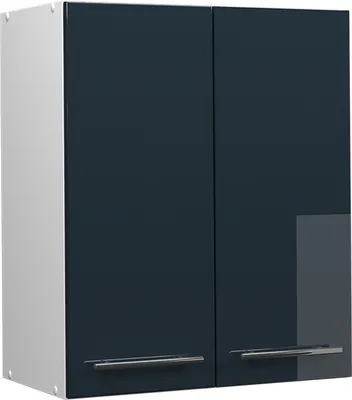 Obrázek produktu pro Věšák na stěnu Vicco Fame-Line Tmavě modrá s vysokým leskem 60 cm, Model 49566