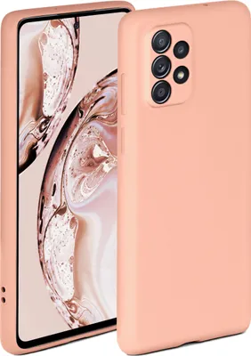 Produktbild von Soft-Case für Samsung Galaxy A52 5G, Farbe:Sand Rosé