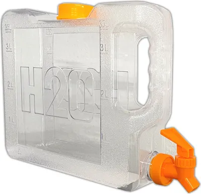 Produktbild von Getränkespender mit Zapfhahn 3,5l Wasserspender Kühlschrank Saft Cocktail Spender Dispenser Saftspender Wasserkanister Getränke Spender für Kaltgetränke