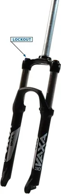 Produktbild von Zoom VAXA 30 595S AMS 27,5 Zoll Fahrrad Federgabel Lockout 1 1/8" Schaft Schwarz