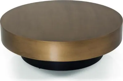 Immagine prodotto di Tavolino da caffè di design Tavoli da soggiorno mobili in acciaio inox oro tavolo rotondo