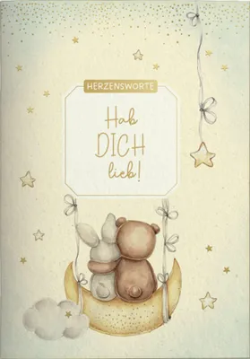 Produktbild von Geschenkbuch-Hab dich lieb