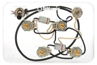 Produktbild von DiMarzio Les Paul Push/Pull Wiring Harness GW2103