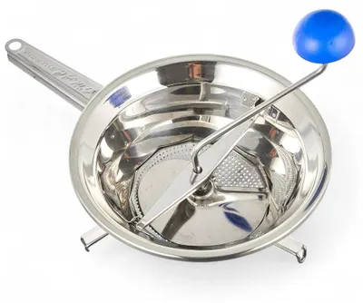 Zdjęcie produktu dla O.M.A.C. Emanuel 3, Stal nierdzewna, Stal nierdzewna, Warzywa, Stal nierdzewna, Stal nierdzewna, 24 cm