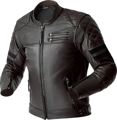 Produktbild von RST Hillberry D3O Motorrad Lederjacke, braun, 56