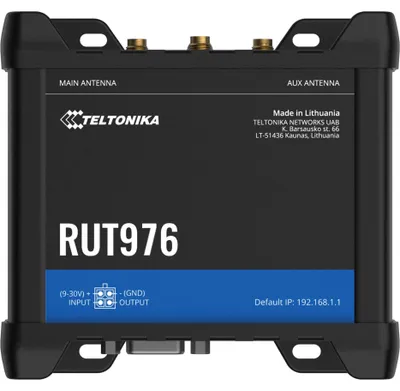 Produktbild von TELTONIKA RUT976 Redcap 5G Router
