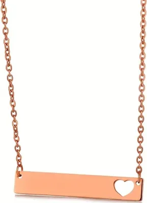 Produktbild von Elegante Halskette Tamia aus Roségold - Minimalistisches Design KP34240
