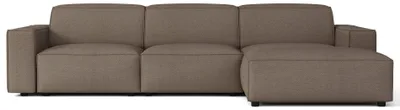 Produktbild von Selsey Sellmo - Ecksofa, Chenille Hellbraun, 287 cm